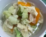 Foto langkah ke 6 dari resep Sop Kembang koL, Kembang Tahu non MSG.