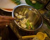 Foto del paso 7 de la receta: Ensalada de papas con cebolla de verdeo
