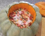 Foto del paso 6 de la receta: Zapallo relleno al horno (vegetariano)