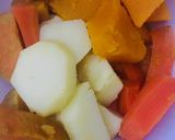 Foto del paso 1 de la receta: PURÉ RÚSTICO MULTICOLOR (4 SABORES) 🥔🍠🥕🎃