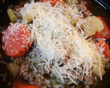 A picture of step 6 of Beef Onion Soup.