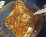 A picture of step 4 of Santa chapati pizza.