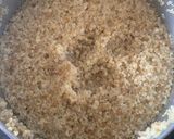 A picture of step 1 of Quinoa cabbage tikki.