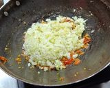 A picture of step 7 of Chow Chow Bhorta.
