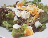 Foto del paso 10 de la receta: Cena ligera de ensalada de quinoa, lechuga hoja de roble y huevo