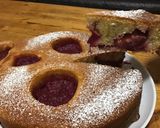 Une image de l'étape 15 de Gâteau crâne aux pêches de vigne et amandes.
