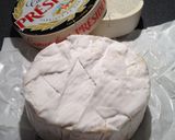 A picture of step 1 of Baked Camembert in Puff Pastry with Broccoli and Sage Butter.