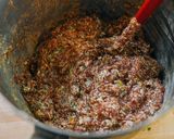 A picture of step 6 of Chinese beef dumplings.
