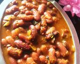 A picture of step 4 of Rajma Curry.