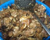 A picture of step 4 of Cow Asun.
