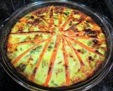 Foto del paso 8 de la receta Budín de brócoli y judías verdes con queso mozzarella