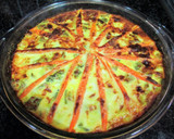 Foto del paso 8 de la receta: Budín de brócoli y judías verdes con queso mozzarella