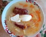 Pas rețetă Ciorbă chiurechi - Varză crudă cu costiță 2 fotografie