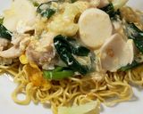 Foto langkah ke 9 dari resep Mie Siram Ayam Ala Resto.