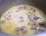 A picture of step 3 of Kabuli polao.