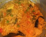 A picture of step 8 of Sago Veg Khichdi.
