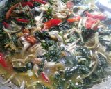 Foto langkah ke 6 dari resep Sayur Daun singkong Jantung pisang.
