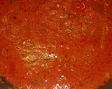Foto del paso 5 de la receta: 💚 Albóndigas de lentejas 💚 Estofadas en salsa putanesca🖤