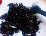 A picture of step 5 of Homemade Cookies n Cream Icecream.