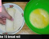 A picture of step 9 of Chicken tikka bread roll.