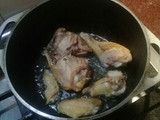 Estofado de pollo. Muy fácil