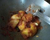 A picture of step 6 of Egg malai curry.