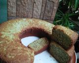 Foto langkah ke 10 dari resep Bolu Pisang Pandan 2 telur.