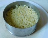 A picture of step 2 of Chiru paruppu paal payasam (Moong dal coconut milk payasam).