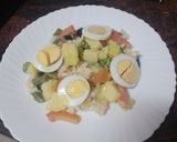 Foto del paso 5 de la receta: Ensalada de papas cocidas, judías verdes y merluza