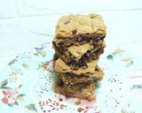 Foto langkah ke 6 dari resep Chocochips Cookie Bars.