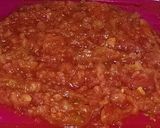 Foto del paso 2 de la receta: Tagliatelle alla puttanesca (salsa de tomates frescos, olivas, alcaparras y anchoas)