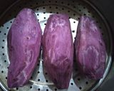 Foto langkah ke 1 dari resep Bubur Candil Ubi Ungu.