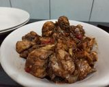 Foto langkah ke 8 dari resep Ayam kecap (menu diet no gula, minyak, tepung, santan).