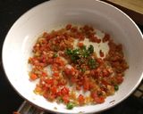 A picture of step 5 of Anda Burji / Indian Scrambled Eggs.