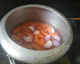 A picture of step 1 of Carrot Soup.