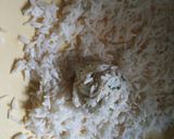 A picture of step 2 of Rice - Paneer Momos.