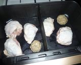 Töltött csirkecomb Air Fryerben recept fázis 9 fotója