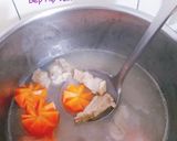 Hình bước làm 2 của món Canh sườn hạt sen rau củ
