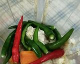 Gambar langkah 1 resipi Tempoyak Pahang.