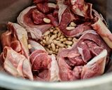 Foto del paso 1 de la receta: CAZUELA de Fríjol Blanquillo🫘o Palomito con Pavo🦃y Pollo🐥...!