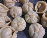 A picture of step 1 of Momo chilli manchurian.