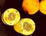 A picture of step 3 of Mango Chia Lassi.