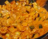 Zöldséges vörös curry recept fázis 6 fotója