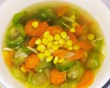 Foto langkah ke 5 dari resep Sup oyong 🌽 wortel.