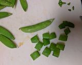 A picture of step 5 of Beef and Sugar Snap Peas.