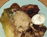 Foto del paso 5 de la receta: Ramen de pollo y shiitake