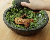 Foto langkah ke 13 dari resep Ayam Penyet Cabe Ijo Devina Hermawan.