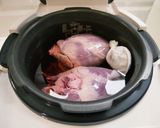 電子鍋「豬心湯」溫補暖胃、好回甘。的食譜步驟4照片