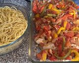 Foto del paso 3 de la receta: Filete de pescado con salsa de pimientos morrón