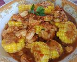 Foto langkah ke 6 dari resep Udang pedas saos tiram.